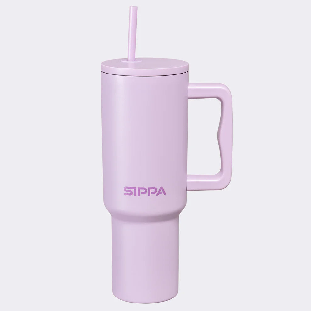SIPPA 40 oz Stainless Steel Jet Black Tumbler