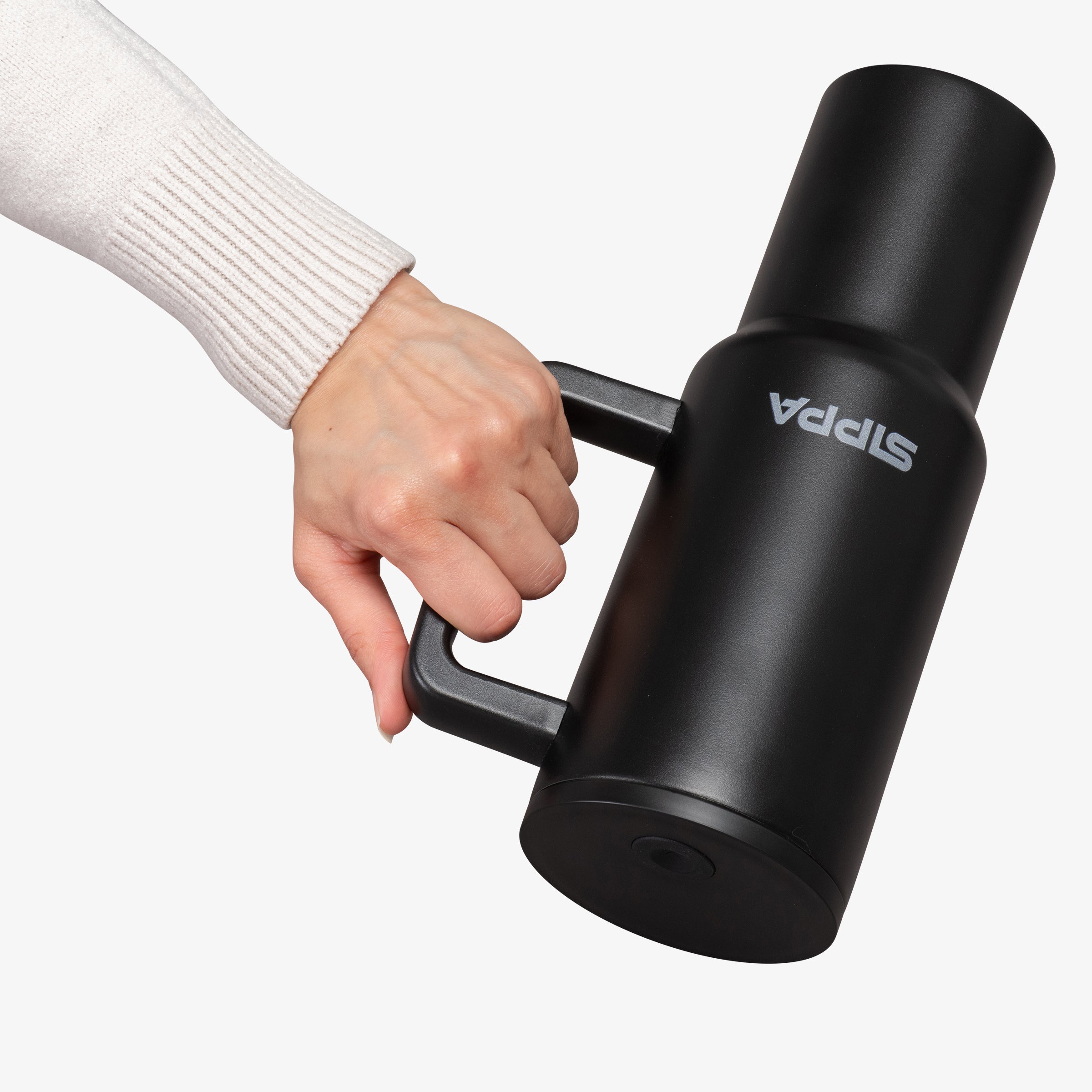 SIPPA 40 oz Stainless Steel Jet Black Tumbler
