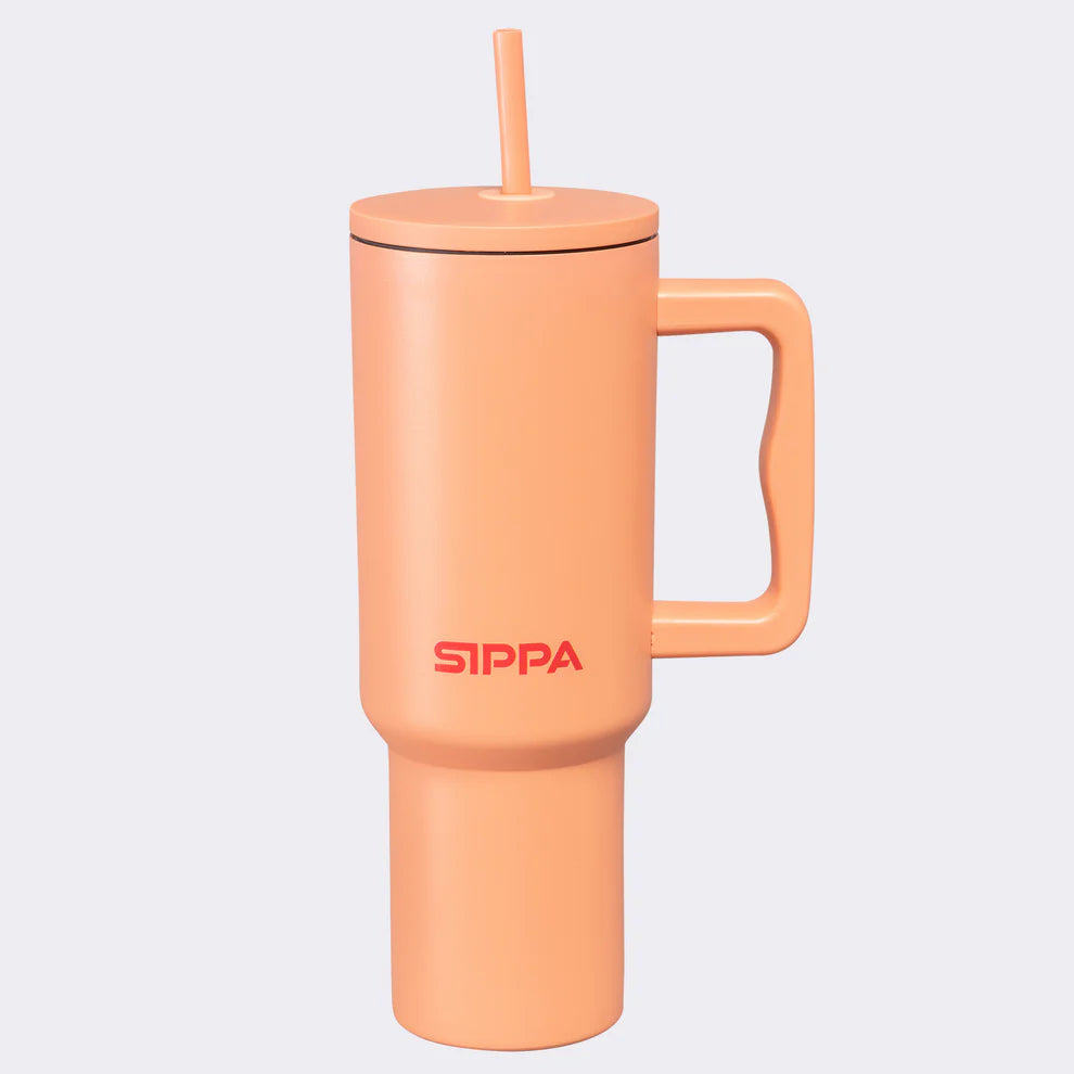 SIPPA 40 oz Stainless Steel Jet Black Tumbler