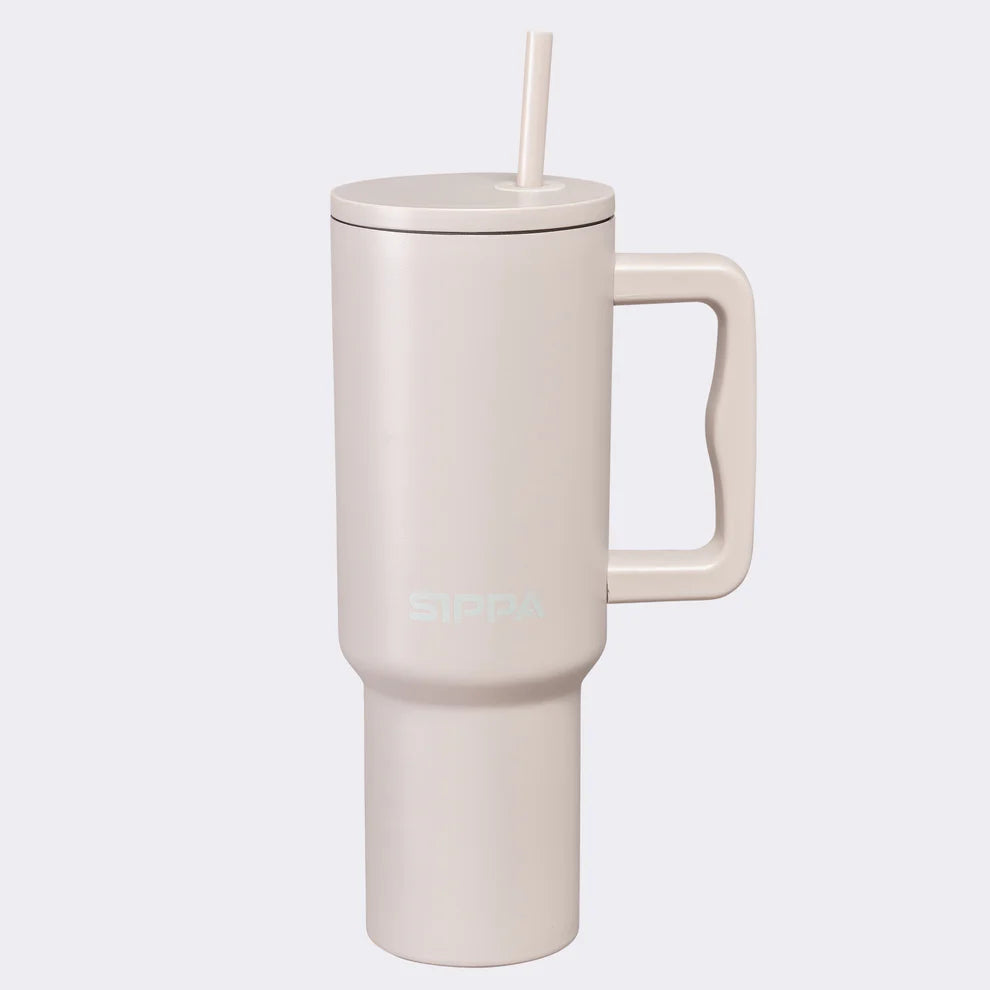 SIPPA 40 oz Stainless Steel Jet Black Tumbler